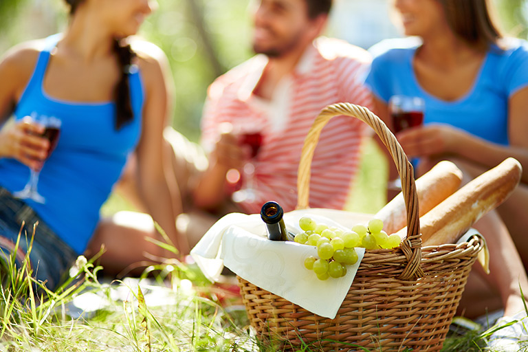 Picnic in Villa Pamphili
