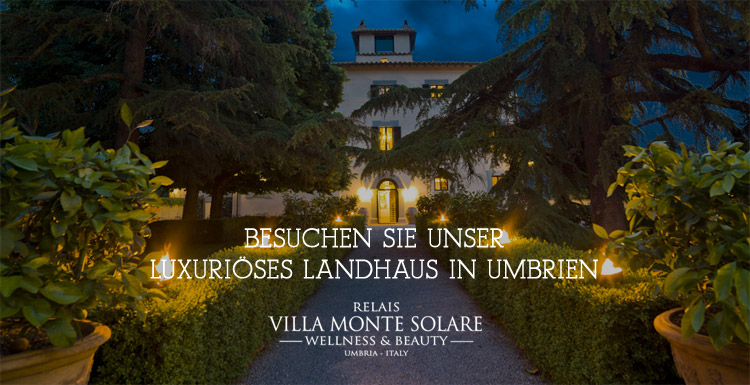 Villa Monte Solare - Luxuriöses Landhaus in Umbrien